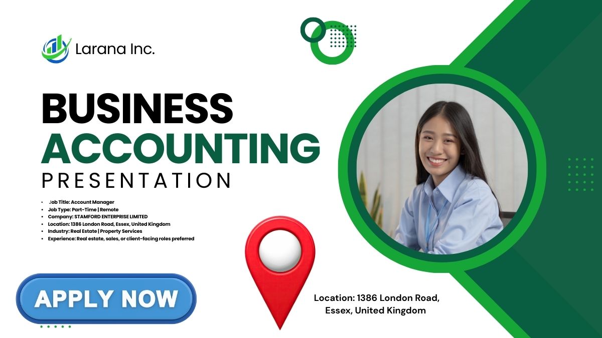 Account Manager Job at STAMFORD ENTERPRISE LIMITED | Remote Real Estate Career UK 2026